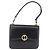 GUCCI Interlocking Shoulder Bag Leather Black Gold Auth ka6844 - Jerrillo - vista 2