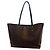 Sac Tote Coach Signature Monogramme Marron - vue 2