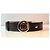 Cinto Dior Multi-Pastilles em couro preto com fivela CD - vista 2