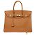Hermès Borsa HERMES Birkin 35 in Pelle Dorata - 104078