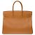 Hermès Borsa HERMES Birkin 35 in Pelle Dorata - 104078 - vista 5