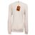 Loro Piana Baby Cashmere Langarm-Pullover mit Rundhalsausschnitt in Hellrosa - Ansicht 3