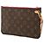 Pouch Louis Vuitton Monogram Neverfull MM Marrone - vista 2