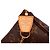 Borsa a mano Louis Vuitton Monogram Mini Pochette Accessoires Marrone - vista 5