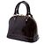 Borsa Satchel Alma BB Louis Vuitton Monogram Vernis Viola - vista 2
