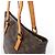 Sac à épaule Louis Vuitton Cabas Piano Monogram en marron M51148 - vue 3