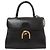 Borsa a mano Delvaux Brillant MM in pelle, Marrone
