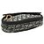 Pouch Saddle Diorissimo in tela blu Dior - vista 3