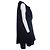 Max Mara, vestido blazer de lino negro - vista 2
