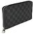 Cartera Zippy Organiser de lona Damier Graphite Louis Vuitton - vista 4