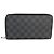 Cartera Zippy Organiser de lona Damier Graphite Louis Vuitton - vista 7