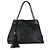 Borsa a tracolla Soho Medium in pelle di vitello martellata nera Gucci