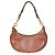 Céline Celine Medium Ava Schultertasche aus glattem Kalbsleder Tan