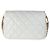 Bolsa Chanel CC You Mini Flap em pele de cordeiro acolchoada Dusty Blue - vista 2