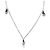 Collana Elsa Peretti Teardrop in argento sterling Tiffany & Co.