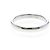 Autre Marque Anello Fascia Tiffany in Platino