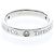 Autre Marque Anello Tiffany Flat Band con diamanti - vista 3