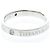 Autre Marque Anello Tiffany Flat Band con diamanti - vista 6