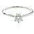 Autre Marque Anillo solitario Tiffany de diamante en platino