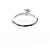 Autre Marque Anillo solitario Tiffany de diamante en platino - vista 3