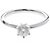 Autre Marque Anillo solitario Tiffany de diamante en platino - vista 5