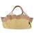 LOEWE Nappa Aire Anagram Hand Bag Leather Yellow Gold Auth ka6859 - Jerrillo - view 2