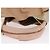 LOEWE Nappa Aire Anagram Hand Bag Leather Yellow Gold Auth ka6859 - Jerrillo - view 8