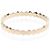 Anello Fascia Bead de Chaumet in Oro Rosa - vista 8