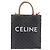 Céline CELINE Triomphe Tote Bag PVC Leather 2way Black Gold Auth mr3126V - Jerrillo - vista 2
