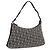 Christian Dior Trotter Canvas Accessory Pouch Navy Silver Auth mr3128A - Jerrillo
