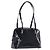 GUCCI Shoulder Bag Patent leather Silver Black 001 3261 Auth mr3142 - Jerrillo