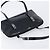 GUCCI Shoulder Bag Patent leather Silver Black 001 3261 Auth mr3142 - Jerrillo - vista 6