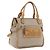 Chloé Chloe Harley Handtasche Canvas Beige Gold Auth mr3153A - Jerrillo