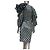 Alexander McQueen FW09 Runway Houndstooth Seidenkleid IT 38 gebraucht - vista 3