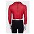 Giacca cropped Prada in pelle d'agnello rossa con hardware dorato Taglia 42 Usata - vista 3