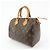 Louis Vuitton Monogram Speedy 25 Boston Bag Hand Bag Brown M41528 - vista 3