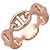 Chaîne d'ancre Hermès HERMES Chaine d'ancre Enchainee Ring PM K18 750PG Rose Gold #52 US6