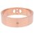 Hermès HERMES H Dunkle PM Diamantring K18 750PG Roségold #54 US7 - Ansicht 2