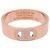 Hermès HERMES H Dunkle PM Diamantring K18 750PG Roségold #54 US7 - Ansicht 4