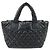CHANEL COCO Cocoon PM Piccola Borsa Tote in Nylon Borsa a Mano Nera A48610 - vista 2