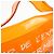 Hermès Borsa a mano HERMES Vinyl Kelly Clear Trasparente Arancione - vista 16