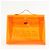 Hermès Borsa a mano HERMES Vinyl Kelly Clear Trasparente Arancione - vista 2