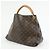 Borsa a tracolla Louis Vuitton Monogram Artsy MM Brown M40249 - vista 3
