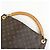 Borsa a tracolla Louis Vuitton Monogram Artsy MM Brown M40249 - vista 6