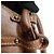 FENDI Zucca Leather Borsa Magic Hand Bag Brown 8BN143 - vista 11