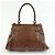 FENDI Zucca Leather Borsa Magic Hand Bag Brown 8BN143 - vista 2