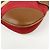 Borsa a tracolla in nylon e pelle con logo triangolare PRADA Rosso Beige Marrone - vista 12