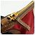 Borsa a tracolla in nylon e pelle con logo triangolare PRADA Rosso Beige Marrone - vista 21