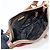 Borsa a tracolla in nylon e pelle con logo triangolare PRADA Rosso Beige Marrone - vista 22