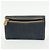 Cartera larga bi-fold Christian Dior Saddle de denim y cuero Azul - vista 2